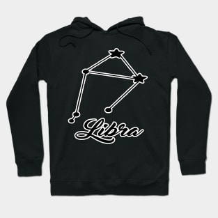 Libra Zodiac Constellation Design Hoodie